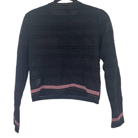 Missoni pink and black button up sweater - Picture 2 of 9
